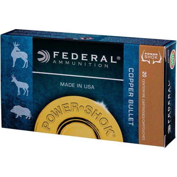 Federal 270 Win. 130 grain, 8,42 gr. Copper HP