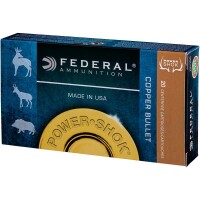 Federal 270 Win. 130 grain, 8,42 gr. Copper HP
