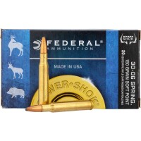 Federal ,30-06 Spr. 150 gr. SP Power Shok