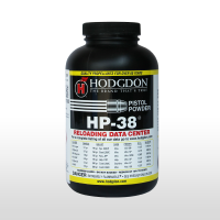 Hodgdon HP38 NC Pulver, 9 Luger, ,45 ACP, ,38 Spc. ,357 Mag.