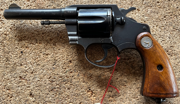 Colt Police Positiv ,38 S&W Revolver Detroit Police